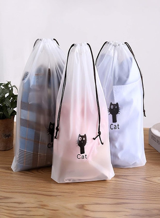 SENTONI Shoe Bag Cover for Storage Travel Organizer for Women and Men Dustproof Pouches Travel in Keeping Organized Travel Pouch Cover Bags (Shoe Bag Cover - 10 PCS) - Image 3